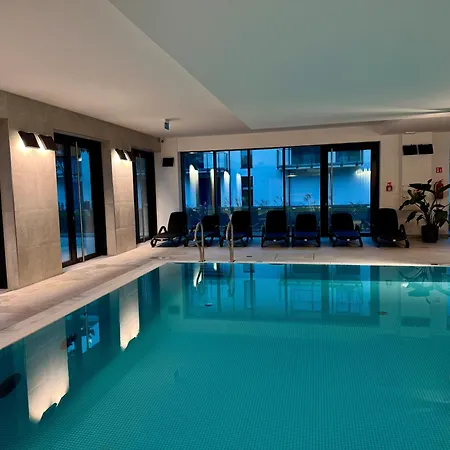 Luxury B201 Z Basenem, Sauna, Jacuzzi, Przy Samej Plazy - 5d Apartmán