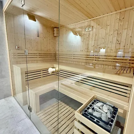 Luxury B201 Z Basenem, Sauna, Jacuzzi, Przy Samej Plazy - 5d Apartamento Niechorze