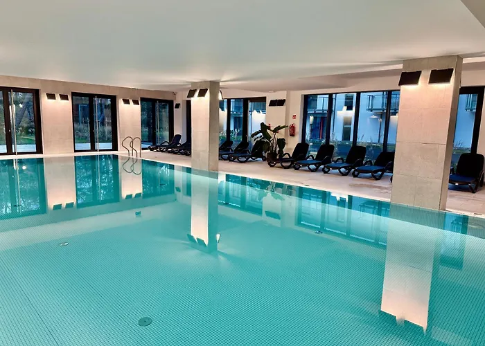 Luxury B201 Z Basenem, Sauna, Jacuzzi, Przy Samej Plazy - 5d Apartamento