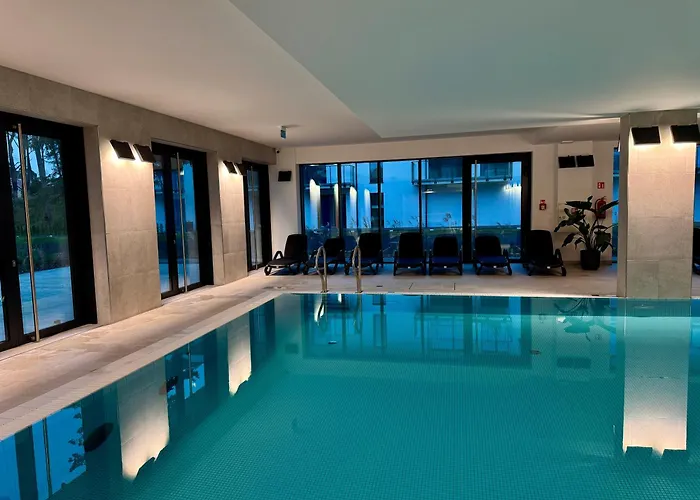 Luxury B201 Z Basenem, Sauna, Jacuzzi, Przy Samej Plazy - 5d Apartmán